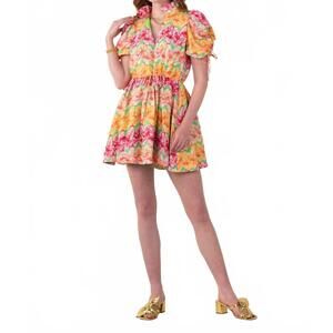 NEW EMILY MCCARTHY posey dress in azalea